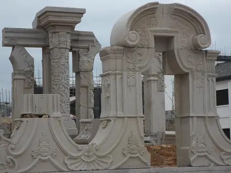 安徽太湖县五千年文博园圆明园大水法